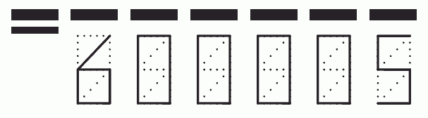 Пример заполнения индекса 600005