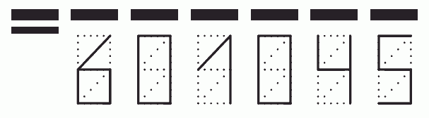 Пример заполнения индекса 601045