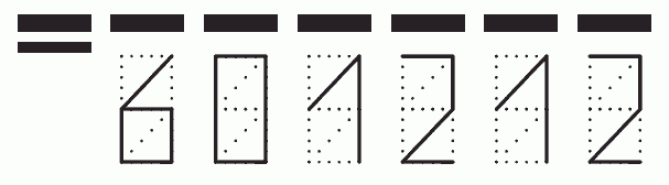 Пример заполнения индекса 601212