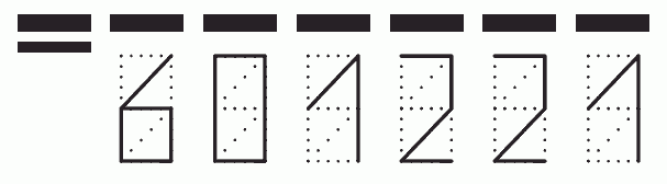 Пример заполнения индекса 601221