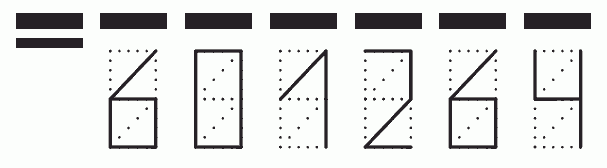 Пример заполнения индекса 601264