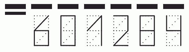 Пример заполнения индекса 601284