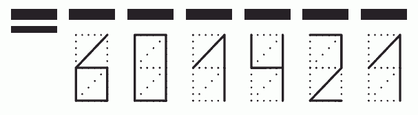 Пример заполнения индекса 601421