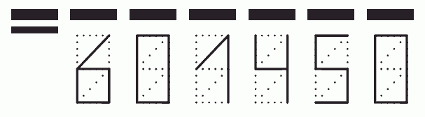 Пример заполнения индекса 601450