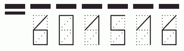 Пример заполнения индекса 601516