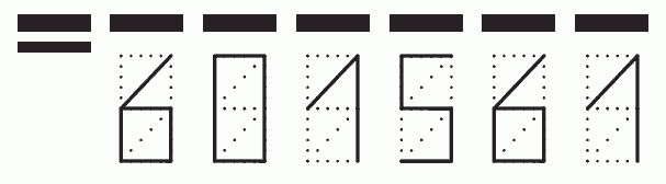 Пример заполнения индекса 601561