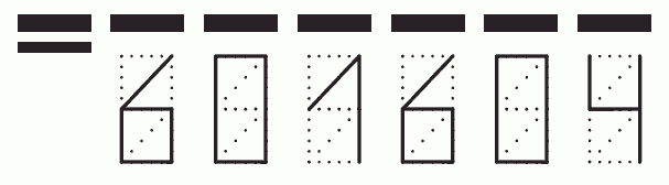 Пример заполнения индекса 601604