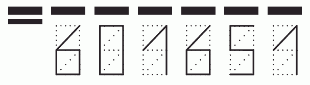 Пример заполнения индекса 601651