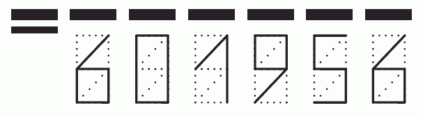 Пример заполнения индекса 601956