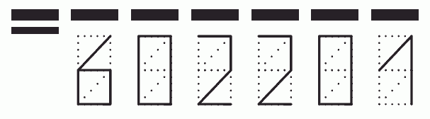 Пример заполнения индекса 602201