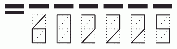 Пример заполнения индекса 602225