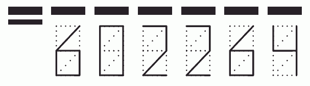 Пример заполнения индекса 602264