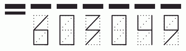 Пример заполнения индекса 603049