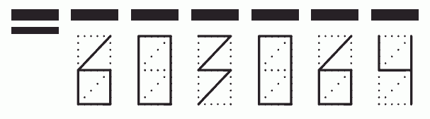 Пример заполнения индекса 603064