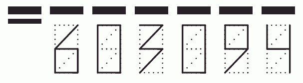 Пример заполнения индекса 603094