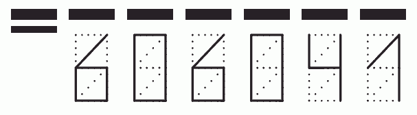 Пример заполнения индекса 606041