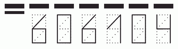 Пример заполнения индекса 606104