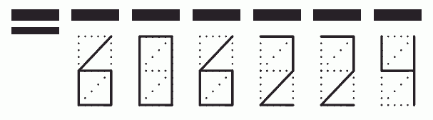 Пример заполнения индекса 606224