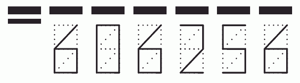 Пример заполнения индекса 606256