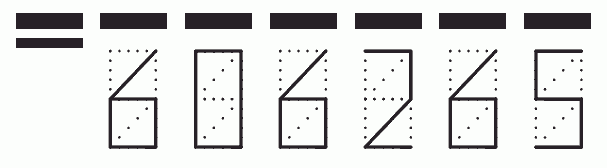 Пример заполнения индекса 606265