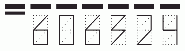 Пример заполнения индекса 606324