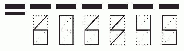 Пример заполнения индекса 606345