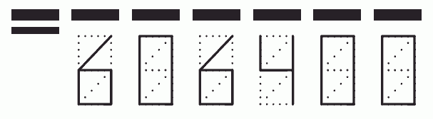 Пример заполнения индекса 606400