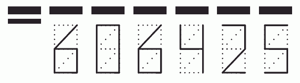 Пример заполнения индекса 606425