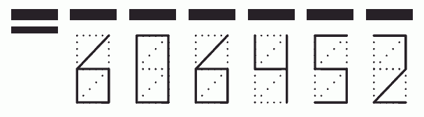 Пример заполнения индекса 606452