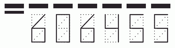 Пример заполнения индекса 606455