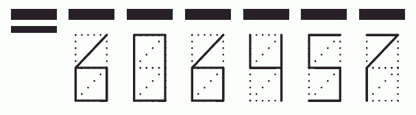 Пример заполнения индекса 606457