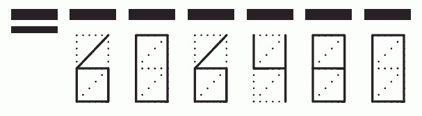 Пример заполнения индекса 606480