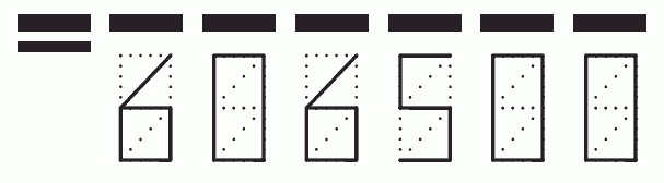 Пример заполнения индекса 606500