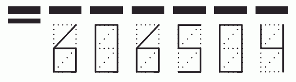 Пример заполнения индекса 606504