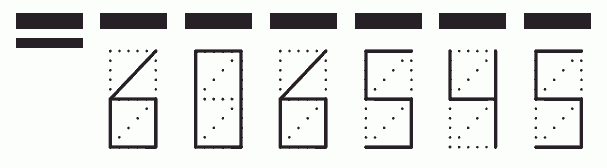 Пример заполнения индекса 606545