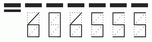 Пример заполнения индекса 606555