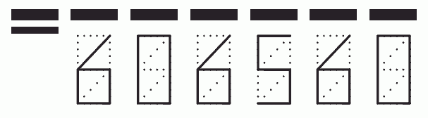 Пример заполнения индекса 606560