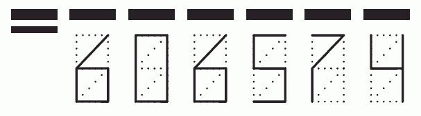 Пример заполнения индекса 606574