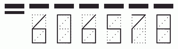 Пример заполнения индекса 606578