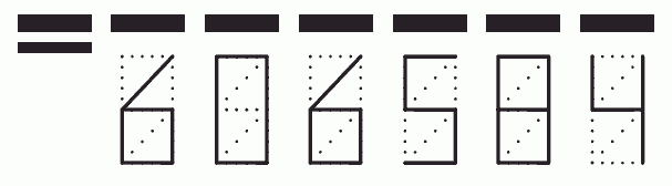 Пример заполнения индекса 606584