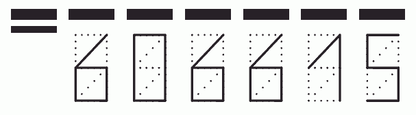 Пример заполнения индекса 606615