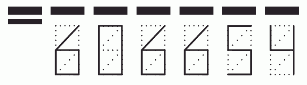 Пример заполнения индекса 606654
