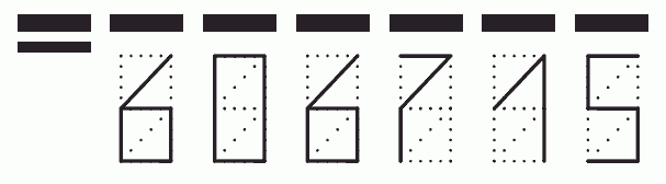 Пример заполнения индекса 606715