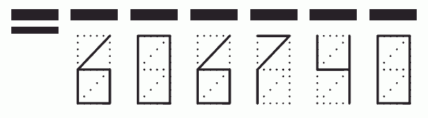 Пример заполнения индекса 606740