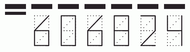 Пример заполнения индекса 606824