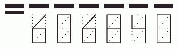 Пример заполнения индекса 606840