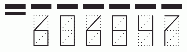 Пример заполнения индекса 606847