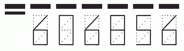 Пример заполнения индекса 606856