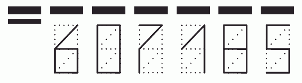 Пример заполнения индекса 607185