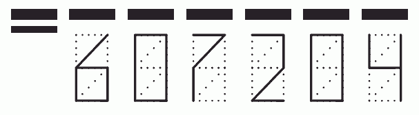 Пример заполнения индекса 607204